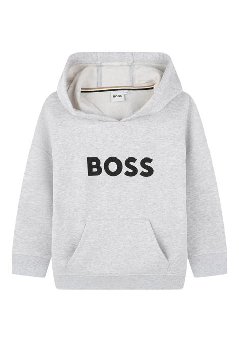 Felpa con cappuccio HUGO BOSS KIDS | J52351A32